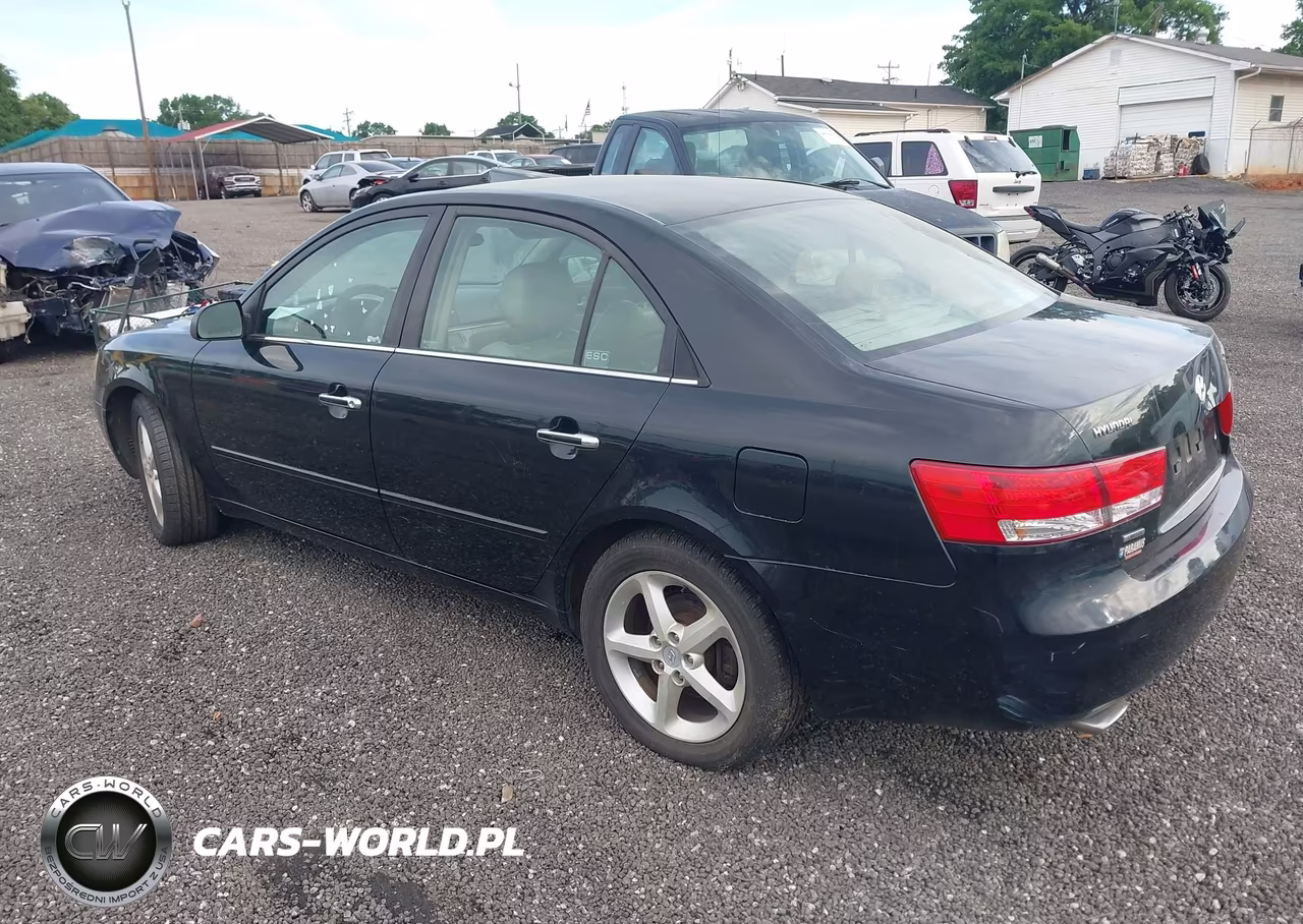 2007 Hyundai Sonata Limited-Se V6 VIN:5NPEU46F37H188054 - 3