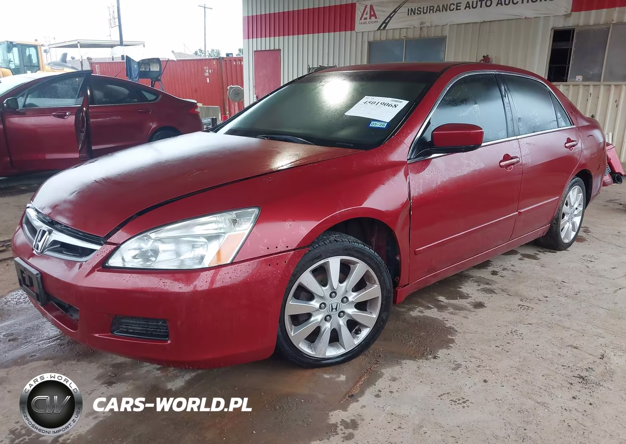 2007 Honda Accord 3.0 Ex VIN:1HGCM66517A066246 - 2