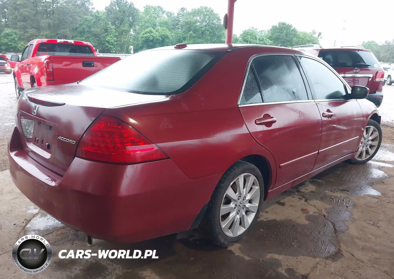 2007 Honda Accord 3.0 Ex VIN:1HGCM66517A066246 - 4