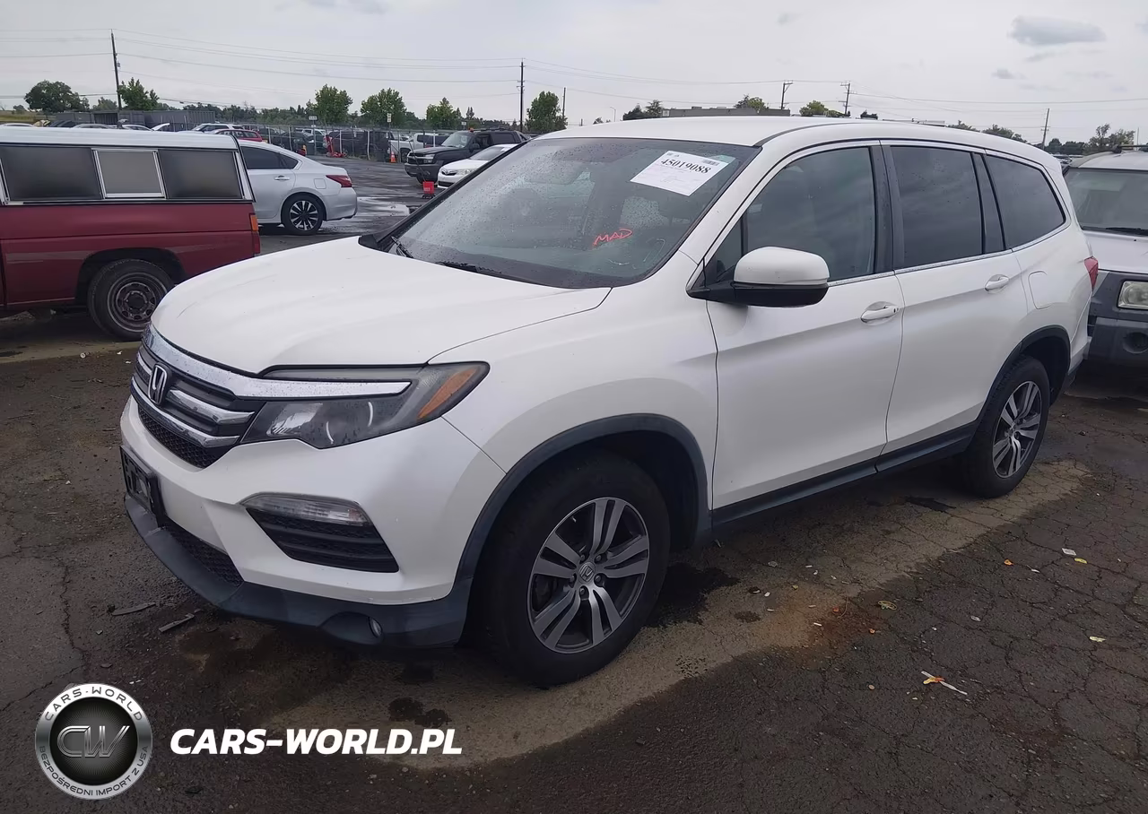 2017 Honda Pilot Ex VIN:5FNYF6H35HB008773 - 2