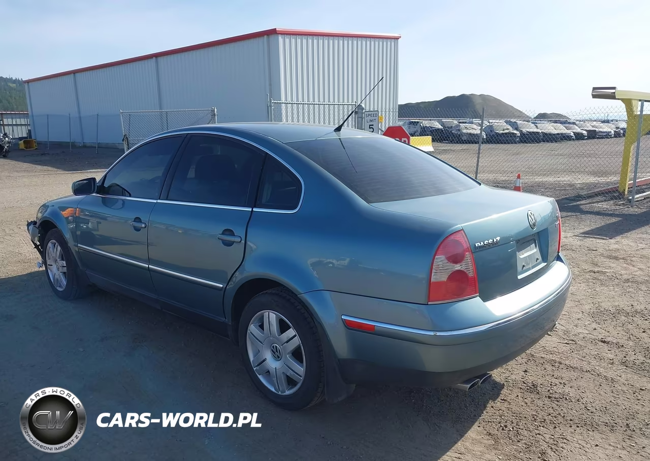2002 Volkswagen Passat W8 VIN:WVWUK63BX2P345588 - 3