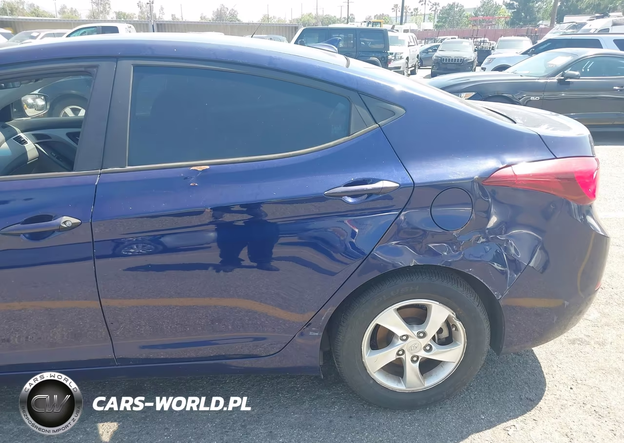 2014 Hyundai Elantra Se VIN:5NPDH4AE0EH533231 - 6