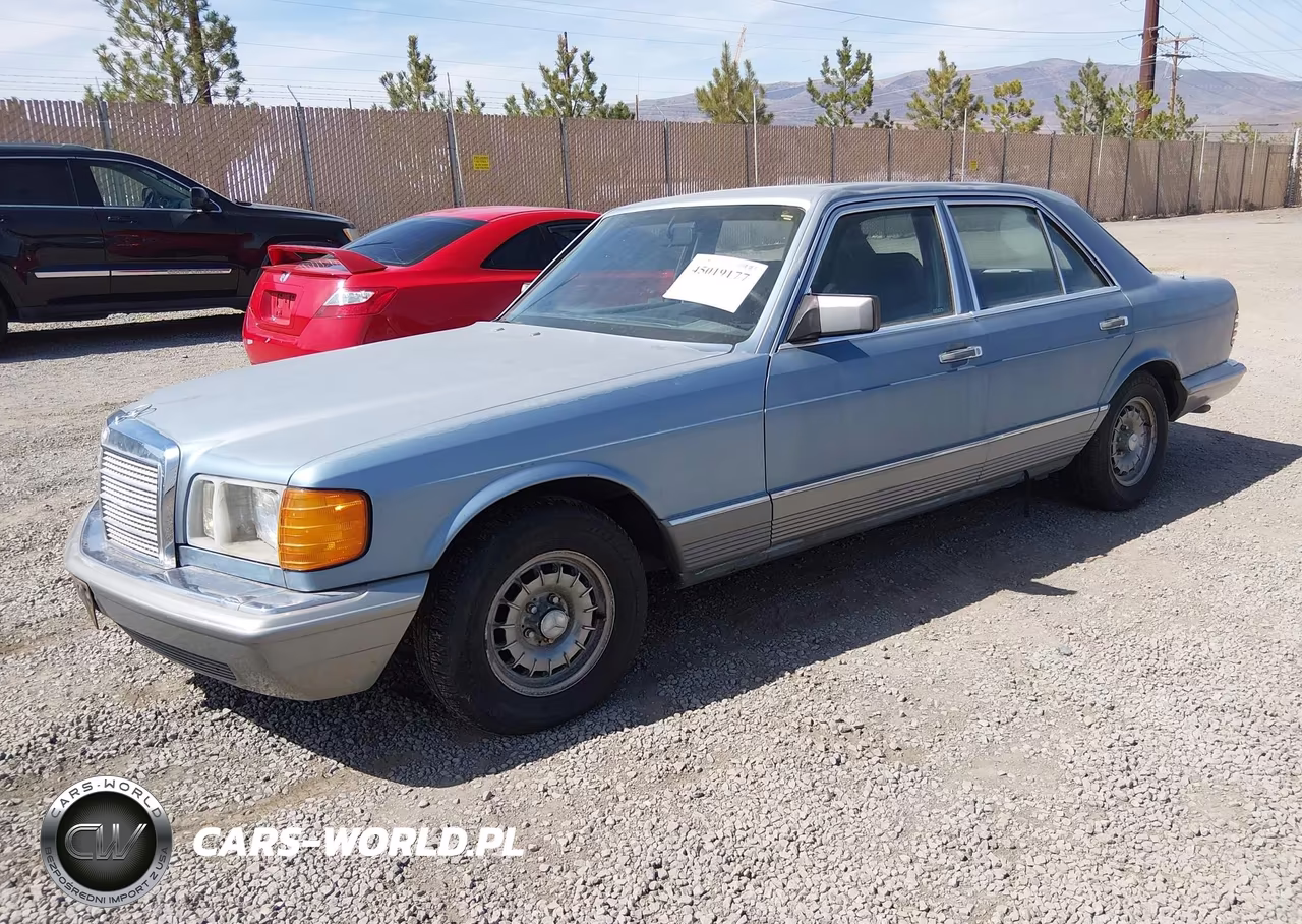 1985 Mercedes-Benz 380 Se VIN:WDBCA32D3FA191457 - 2