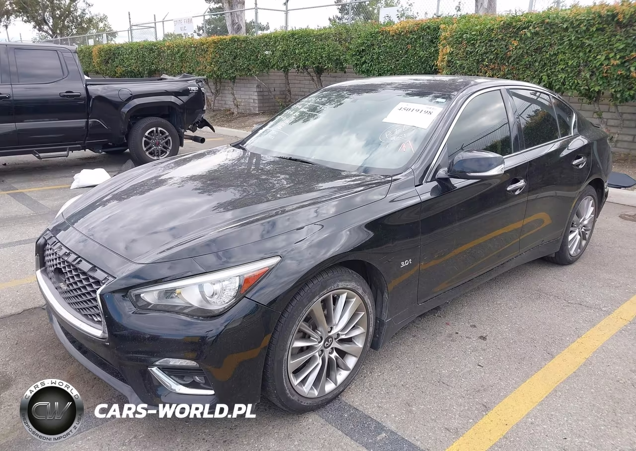 2018 Infiniti Q50 3.0T Luxe VIN:JN1EV7AP1JM366655 - 2