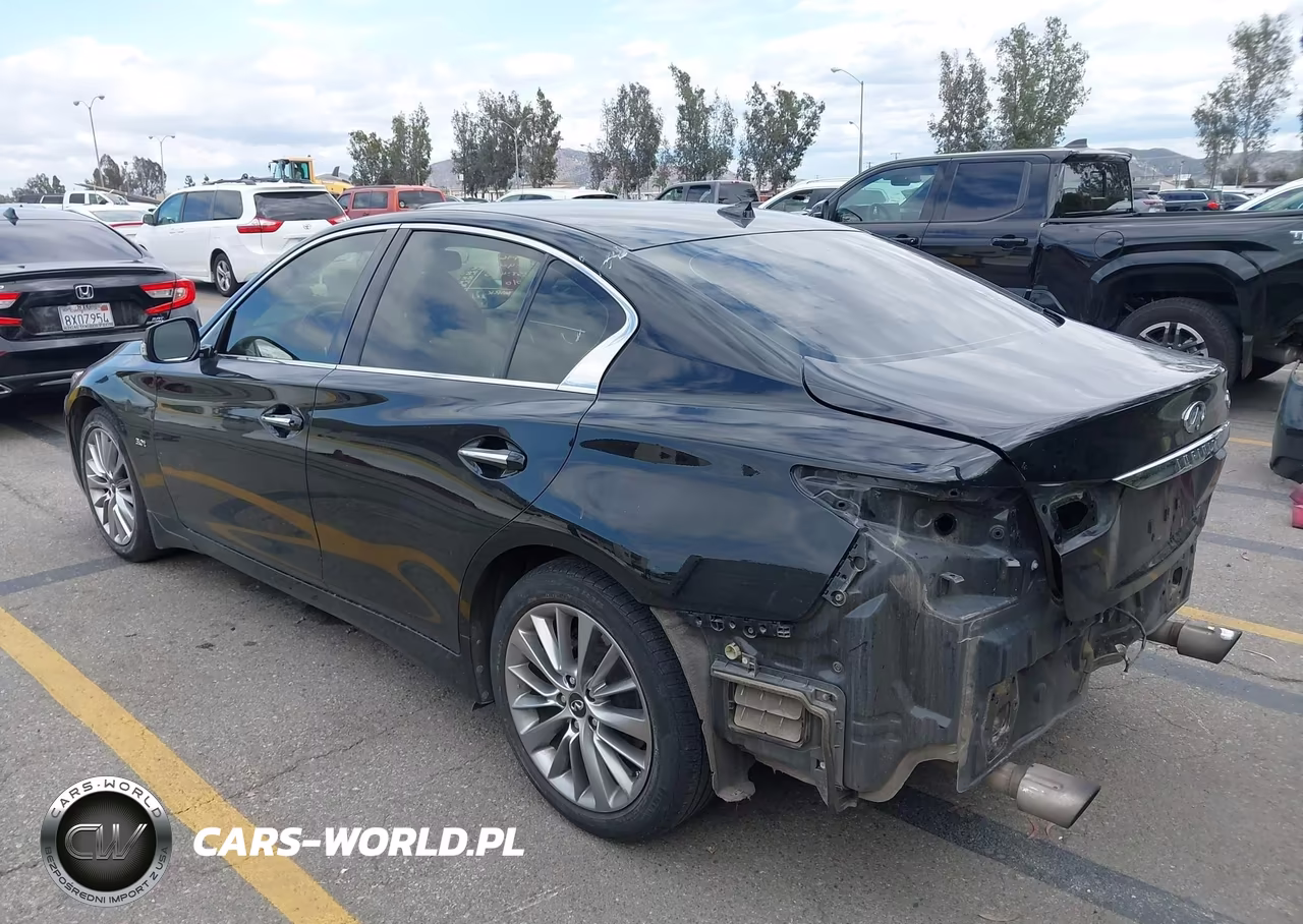 2018 Infiniti Q50 3.0T Luxe VIN:JN1EV7AP1JM366655 - 3