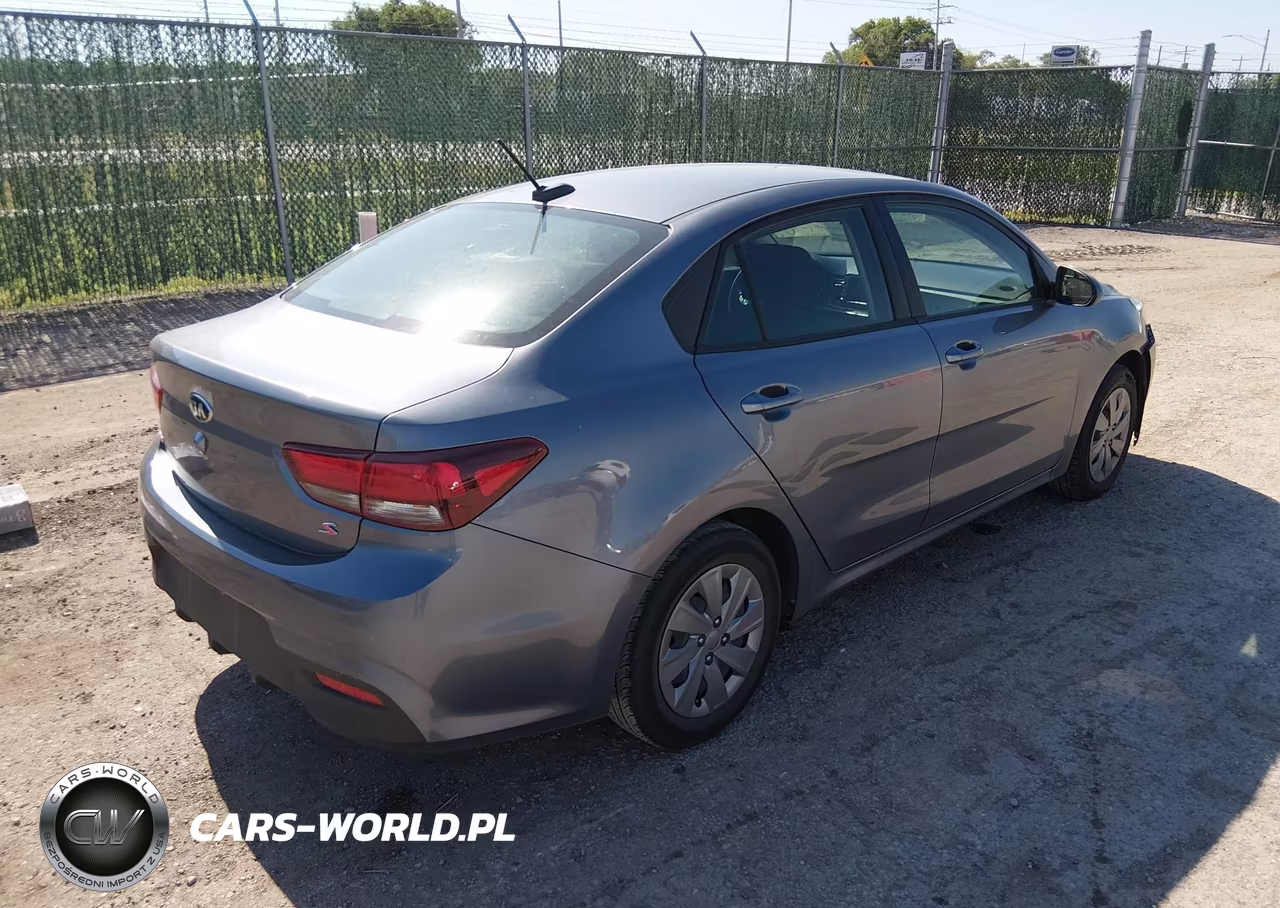 2020 Kia Rio S VIN:3KPA24AD3LE349320 - 4