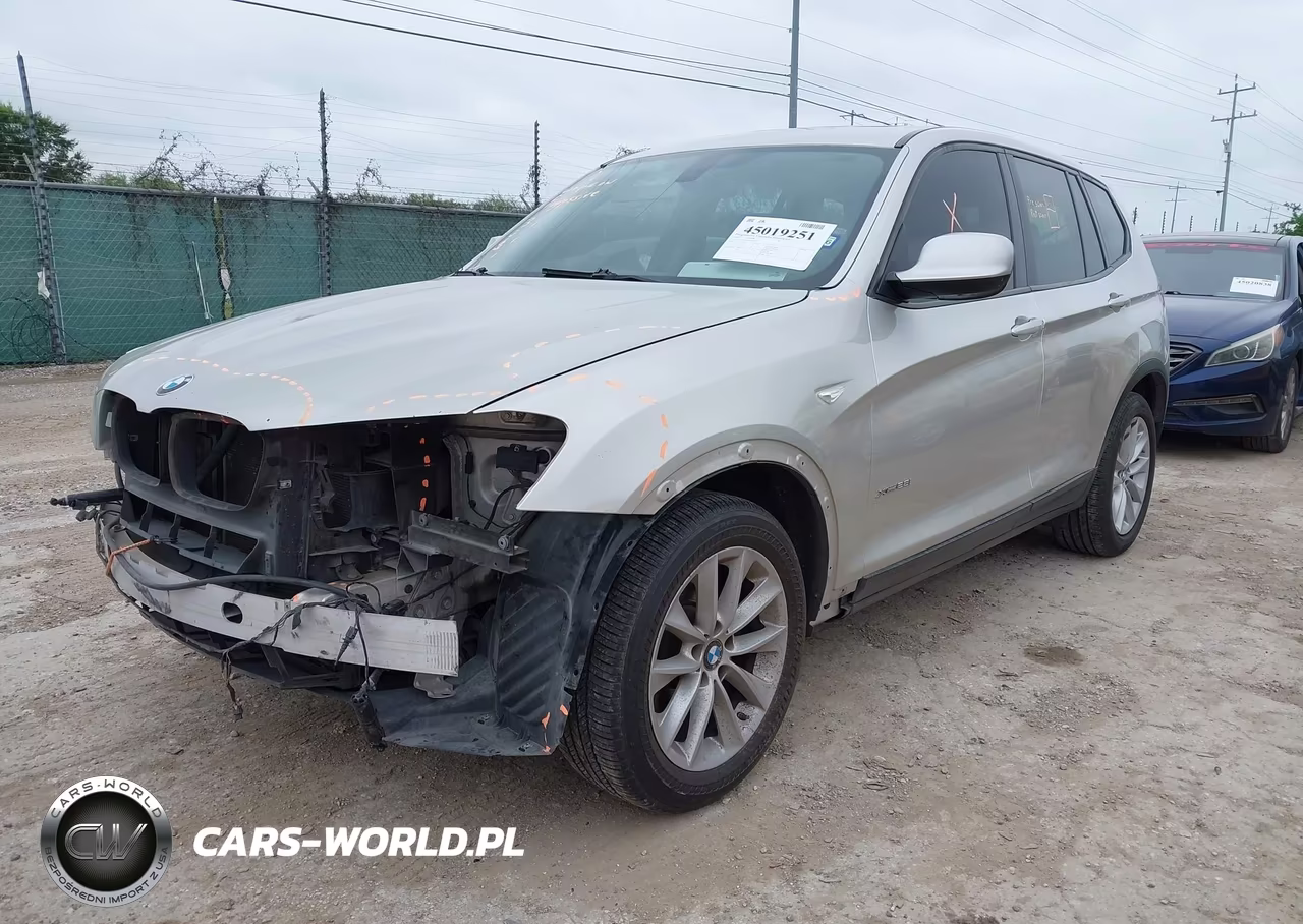 2014 BMW X3 xDrive28I VIN:5UXWX9C53E0D10136 - 2