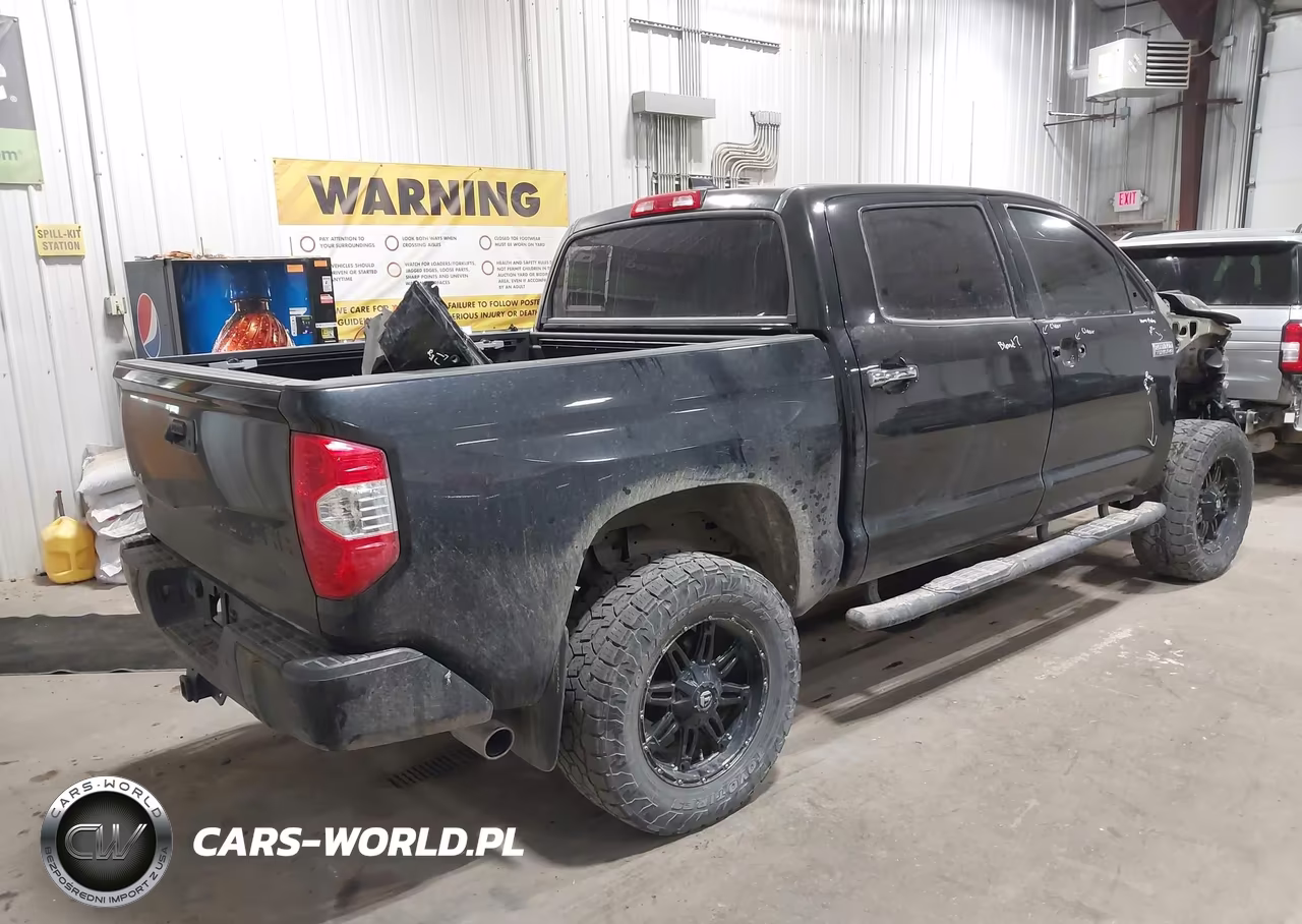 2020 Toyota Tundra Platinum VIN:5TFAY5F11LX893589 - 4