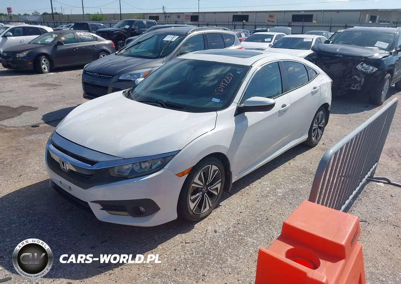 2017 Honda Civic Ex-L VIN:19XFC1F71HE002371 - 2
