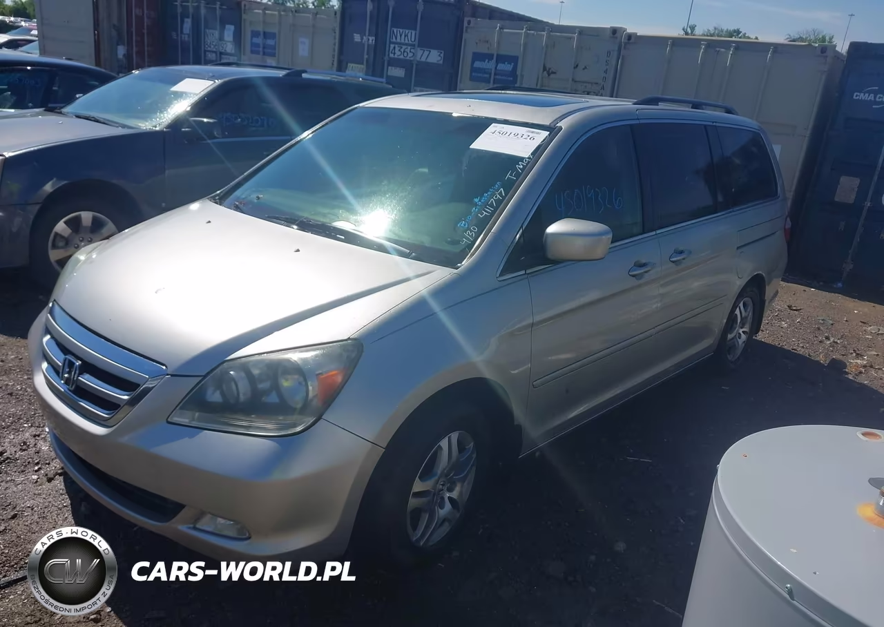 2005 Honda Odyssey Ex-L VIN:5FNRL38655B411797 - 2