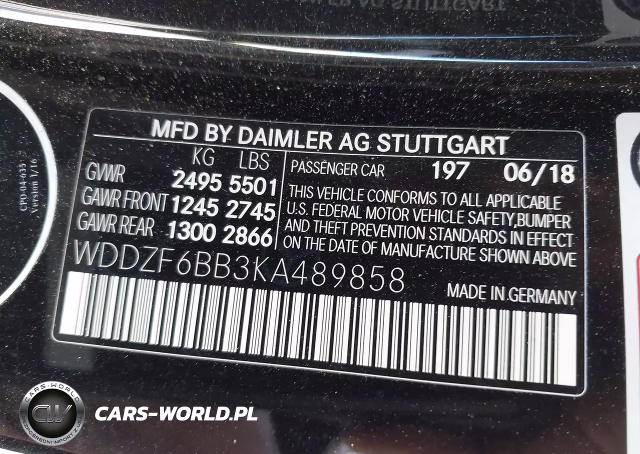 2019 Mercedes-Benz Amg E 53 4Matic VIN:WDDZF6BB3KA489858 - 9