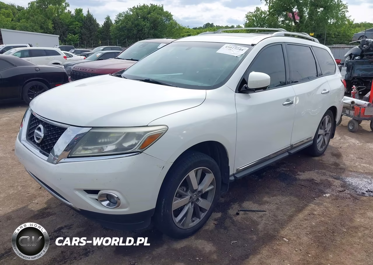 2014 Nissan Pathfinder Platinum VIN:5N1AR2MNXEC650001 - 2
