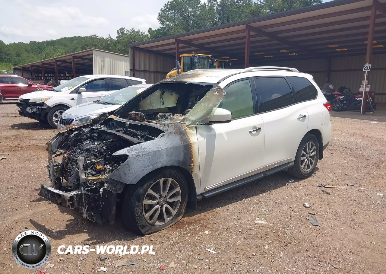 2014 Nissan Pathfinder Sl VIN:5N1AR2MN7EC702622 - 2