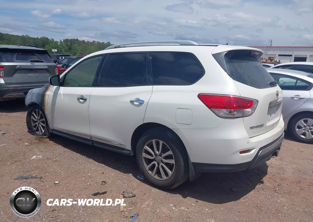 2014 Nissan Pathfinder Sl VIN:5N1AR2MN7EC702622 - 3
