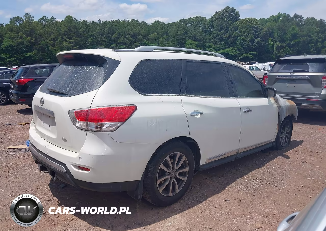 2014 Nissan Pathfinder Sl VIN:5N1AR2MN7EC702622 - 4