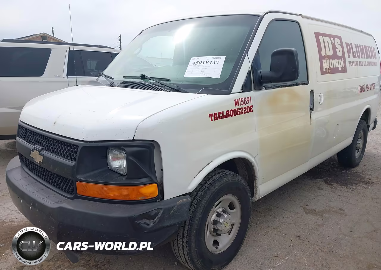 2014 Chevrolet Express 2500 Work Van VIN:1GCWGFCA1E1147054 - 2