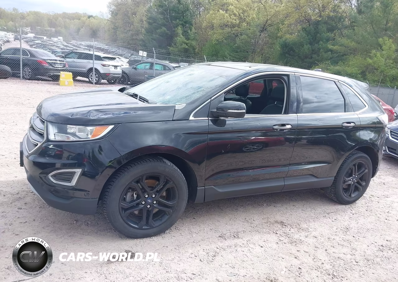 2015 Ford Edge Titanium VIN:2FMPK4K91FBB05130 - 14
