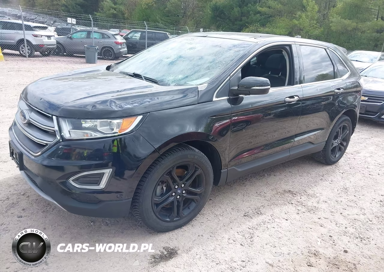 2015 Ford Edge Titanium VIN:2FMPK4K91FBB05130 - 2
