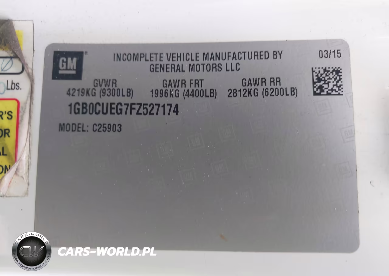 2015 Chevrolet Silverado 2500Hd Wt VIN:1GB0CUEG7FZ527174 - 8