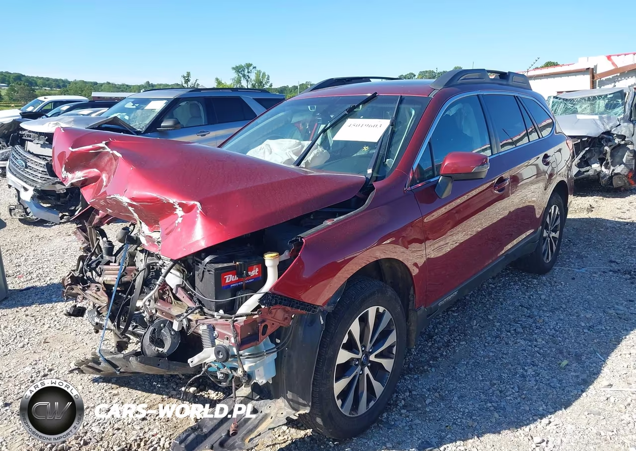 2017 Subaru Outback 2.5I Limited VIN:4S4BSANC5H3262971 - 2