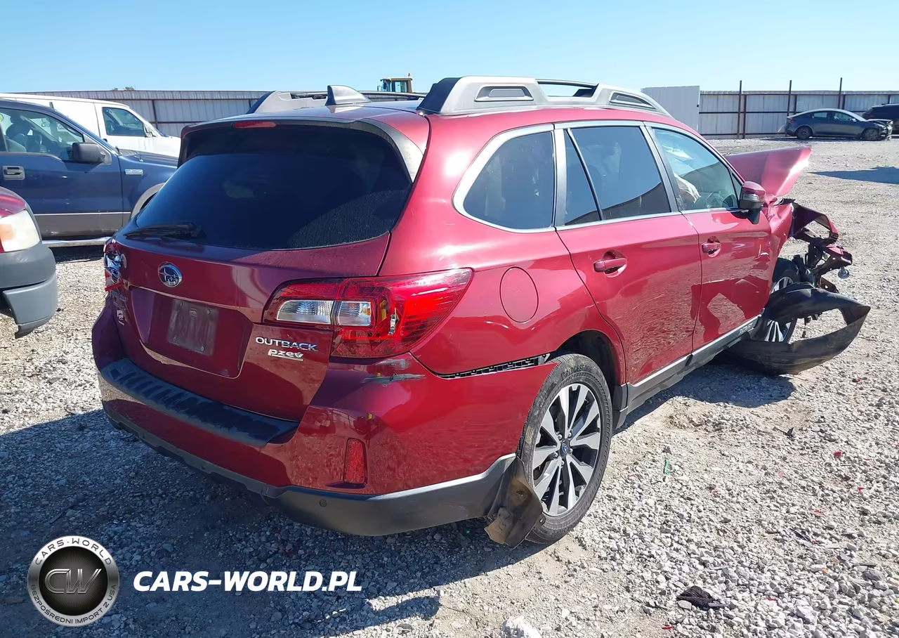2017 Subaru Outback 2.5I Limited VIN:4S4BSANC5H3262971 - 4