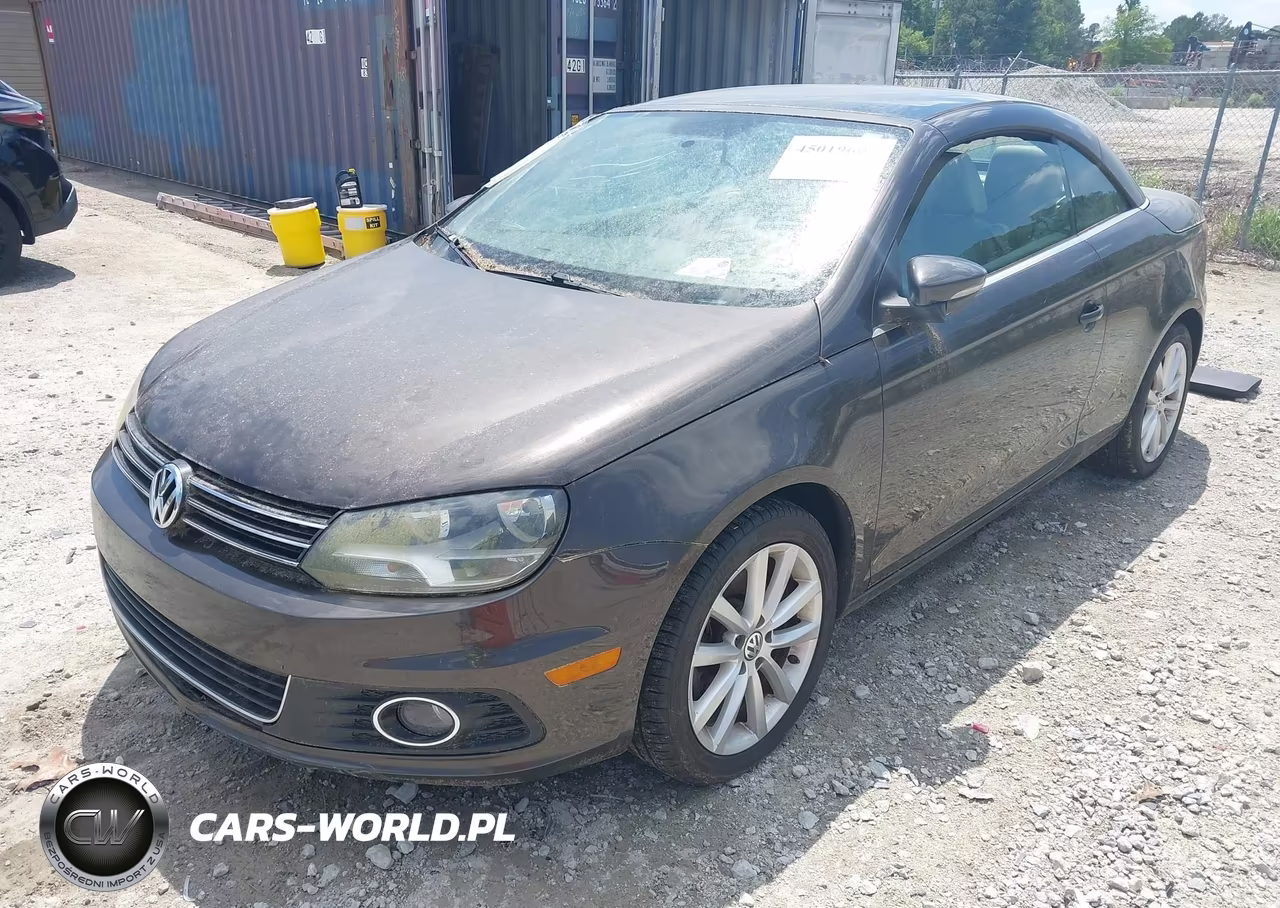 2012 Volkswagen Eos Komfort VIN:WVWBW7AH7CV009855 - 2