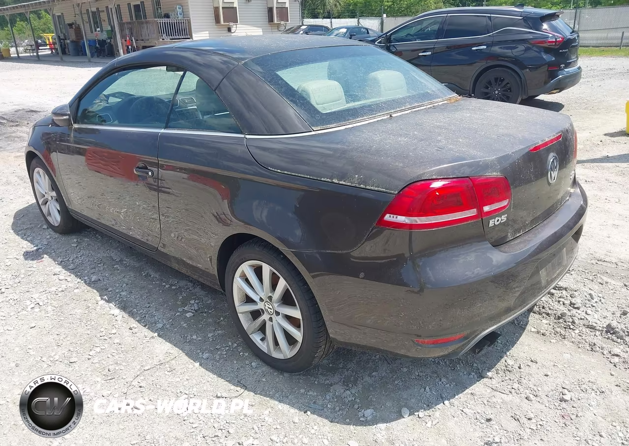 2012 Volkswagen Eos Komfort VIN:WVWBW7AH7CV009855 - 3