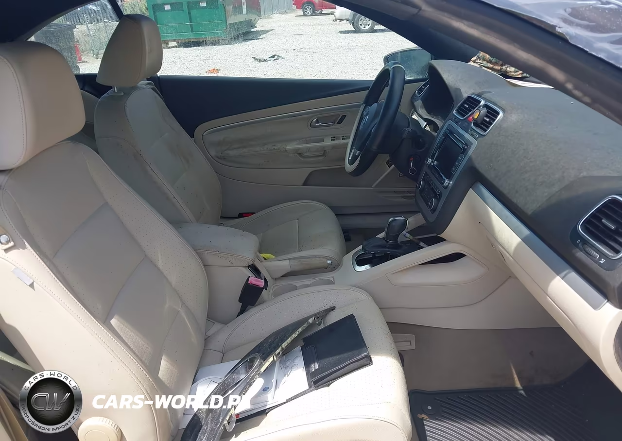 2012 Volkswagen Eos Komfort VIN:WVWBW7AH7CV009855 - 5