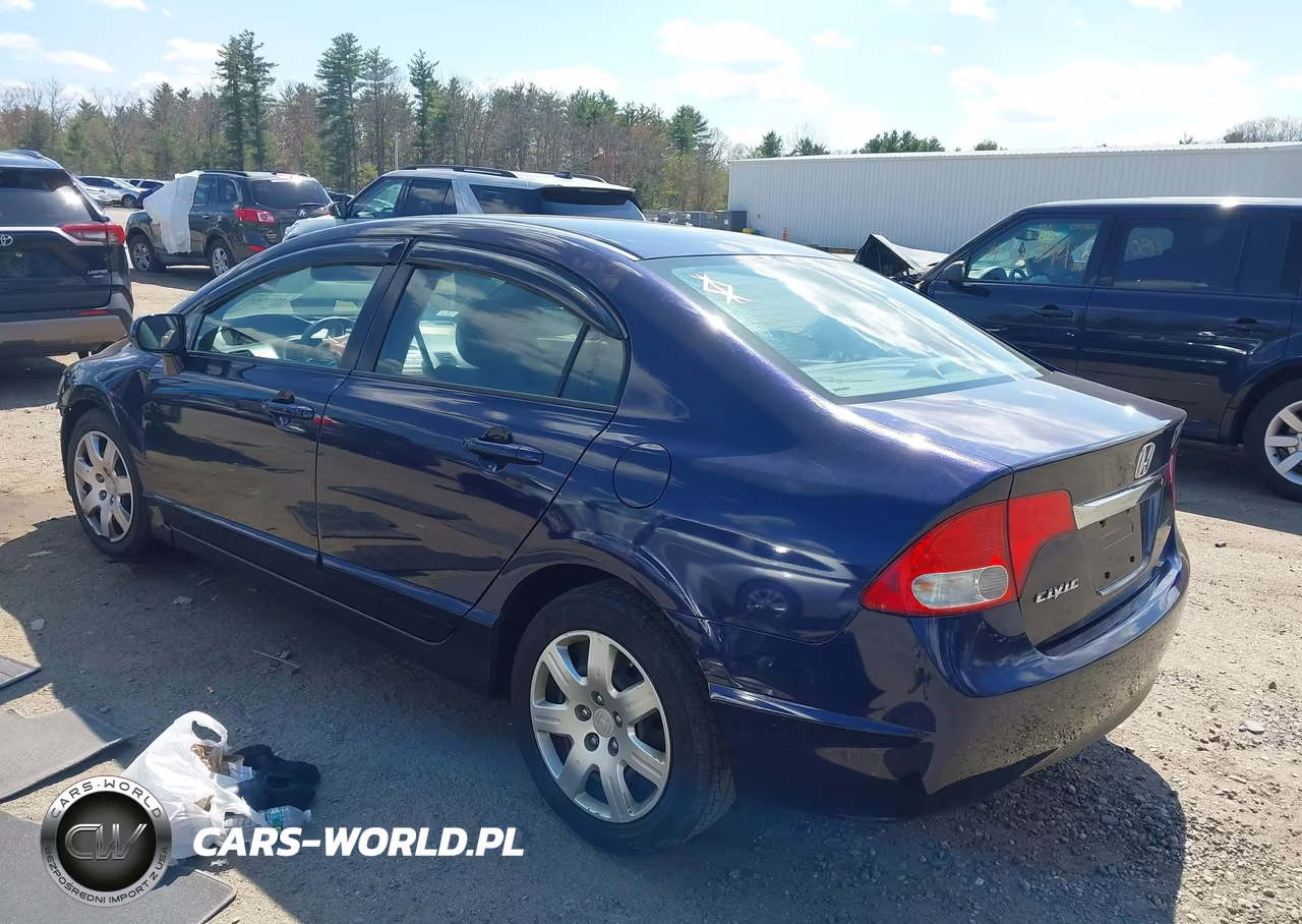 2011 Honda Civic Lx VIN:2HGFA1F59BH535425 - 3