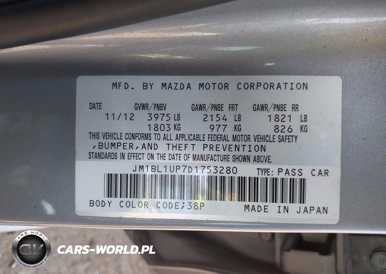 2013 Mazda Mazda3 I Sport VIN:JM1BL1UP7D1753280 - 9