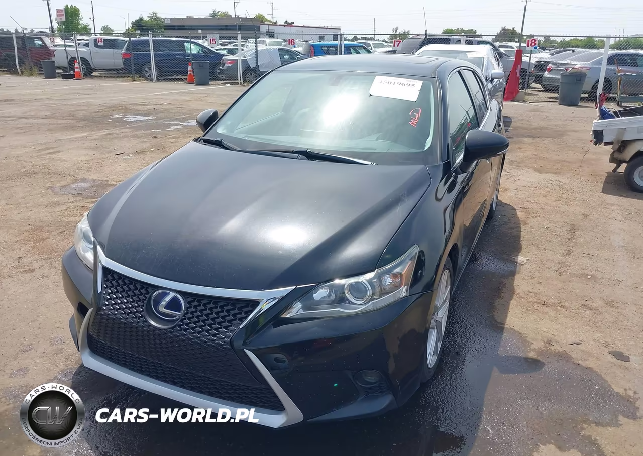 2014 Lexus Ct 200H VIN:JTHKD5BH5E2181247 - 2