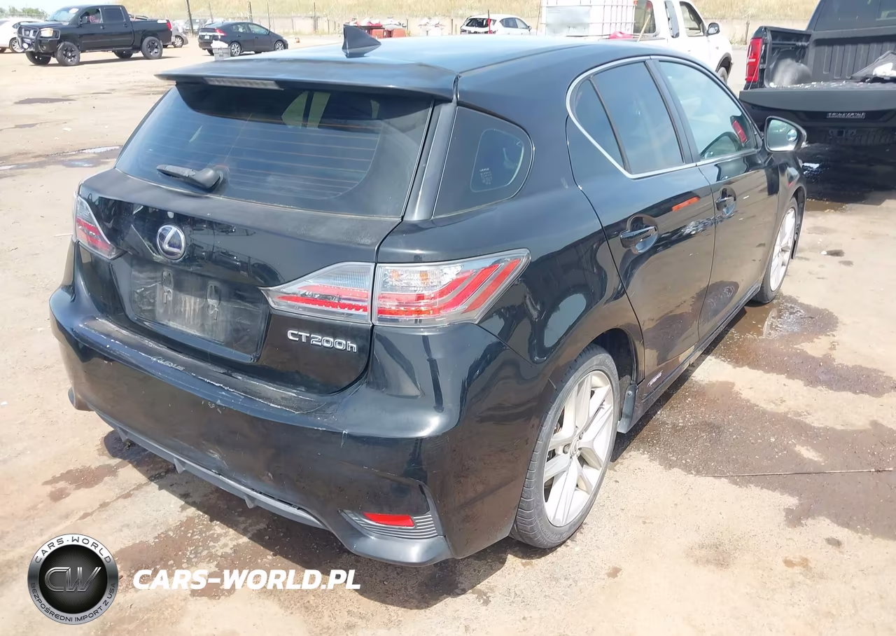 2014 Lexus Ct 200H VIN:JTHKD5BH5E2181247 - 4