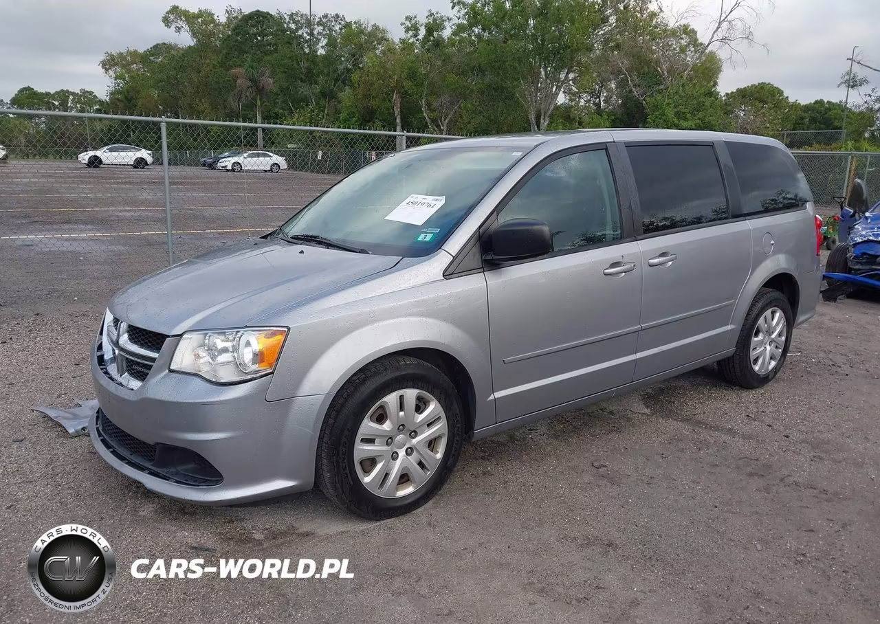 2017 Dodge Grand Caravan Se VIN:2C4RDGBG7HR645583 - 2