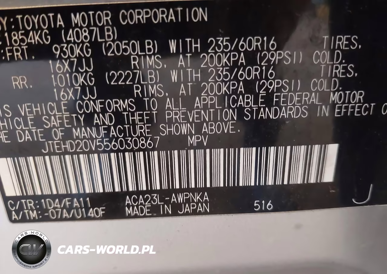 2005 Toyota Rav4 VIN:JTEHD20V556030867 - 9