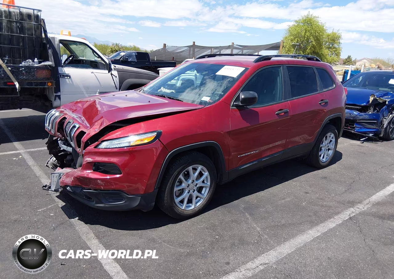 2016 Jeep Cherokee Sport VIN:1C4PJLAB6GW282388 - 2