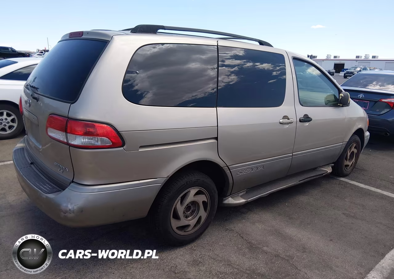 2002 Toyota Sienna Le VIN:4T3ZF13C92U440055 - 4