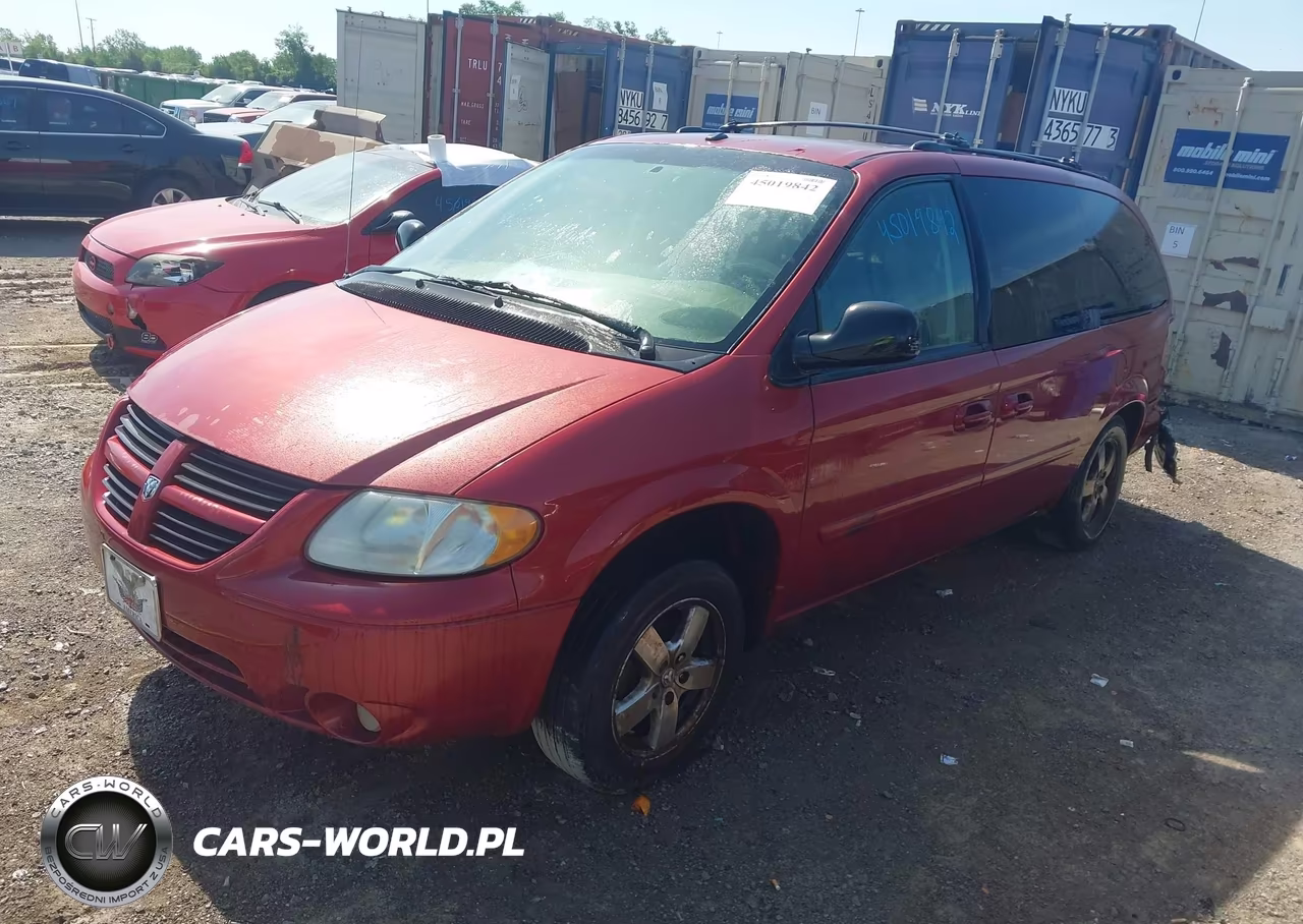 2006 Dodge Grand Caravan Sxt VIN:2D4GP44L16R628107 - 2