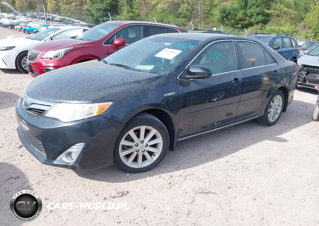2013 Toyota Camry Hybrid Xle VIN:4T1BD1FK7DU073405 - 2