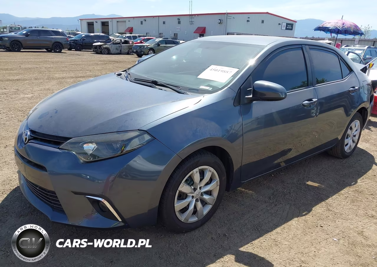 2015 Toyota Corolla Le VIN:2T1BURHE9FC245024 - 2