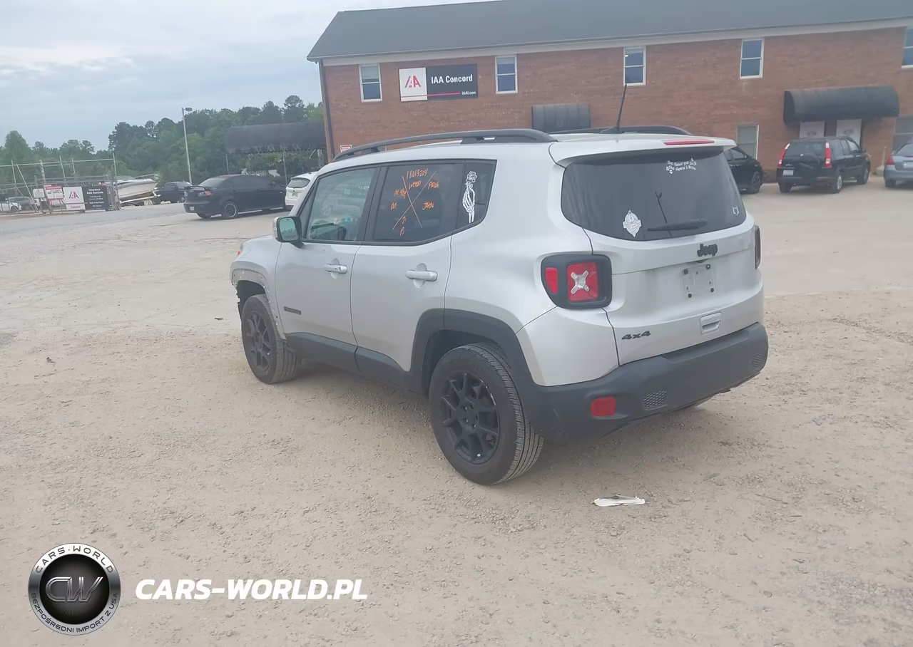 2019 Jeep Renegade Altitude 4X4 VIN:ZACNJBBBXKPK26697 - 3