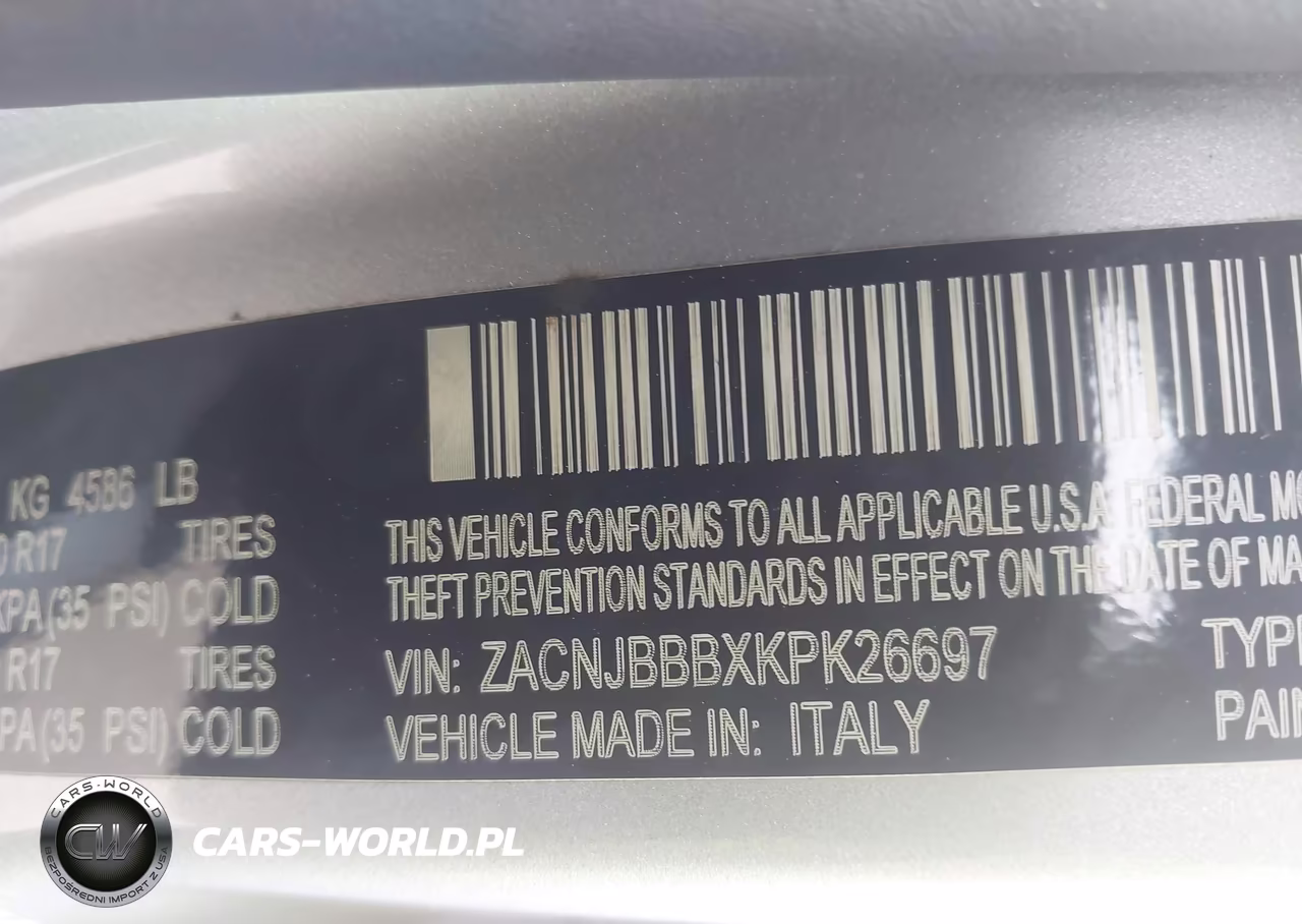 2019 Jeep Renegade Altitude 4X4 VIN:ZACNJBBBXKPK26697 - 9