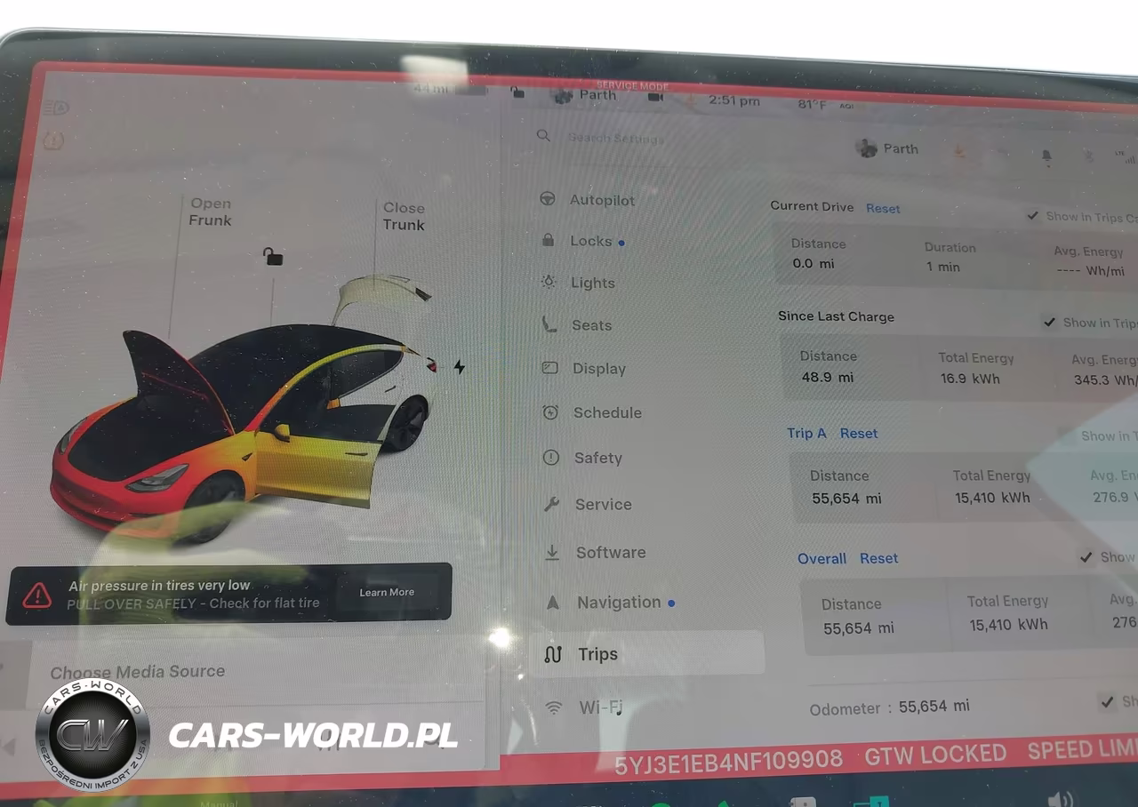 2022 Tesla Model 3 Long Range Dual Motor All-Wheel Drive VIN:5YJ3E1EB4NF109908 - 18