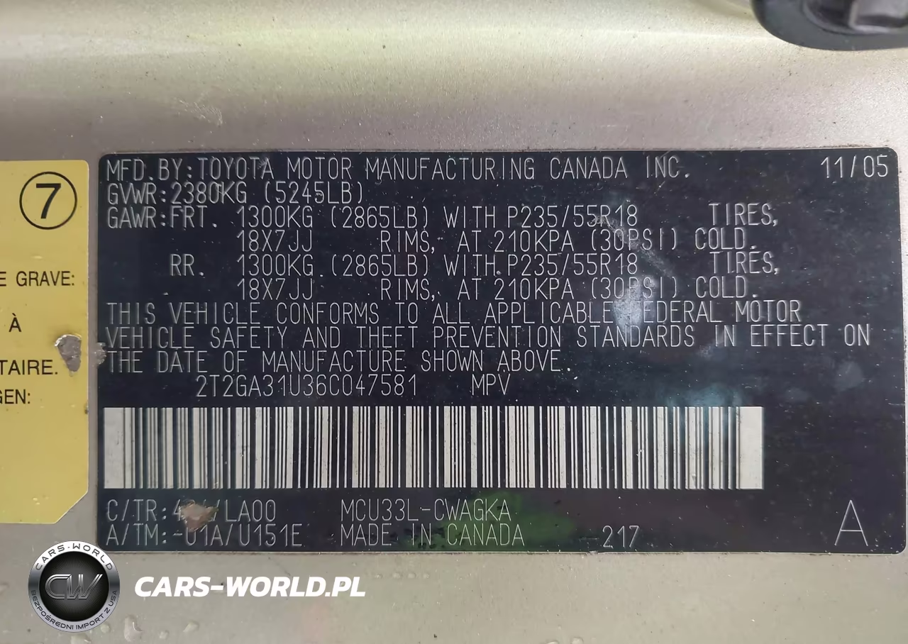 2006 Lexus Rx 330 VIN:2T2GA31U36C047581 - 9