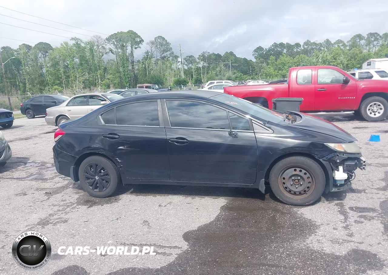 2014 Honda Civic Lx VIN:19XFB2F54EE023234 - 13