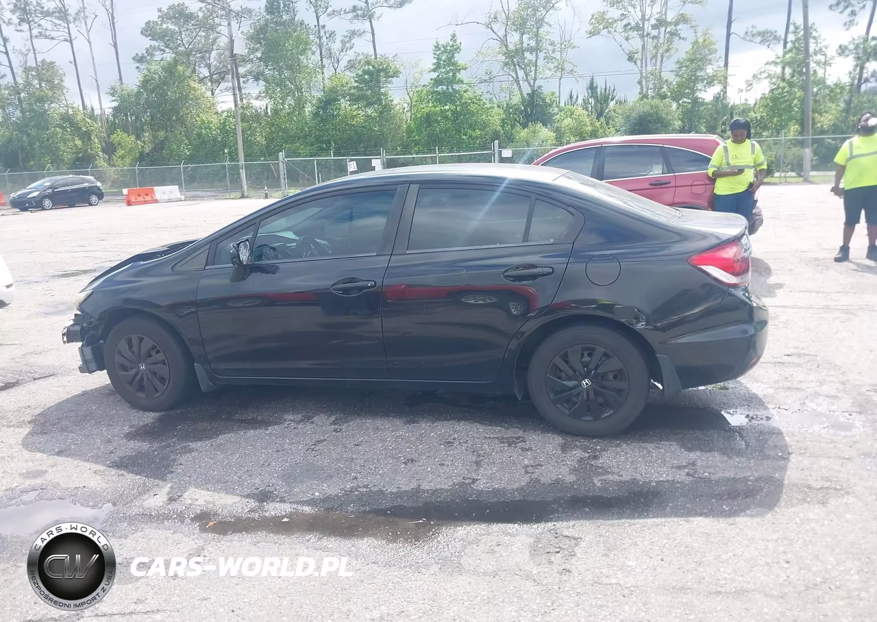 2014 Honda Civic Lx VIN:19XFB2F54EE023234 - 14
