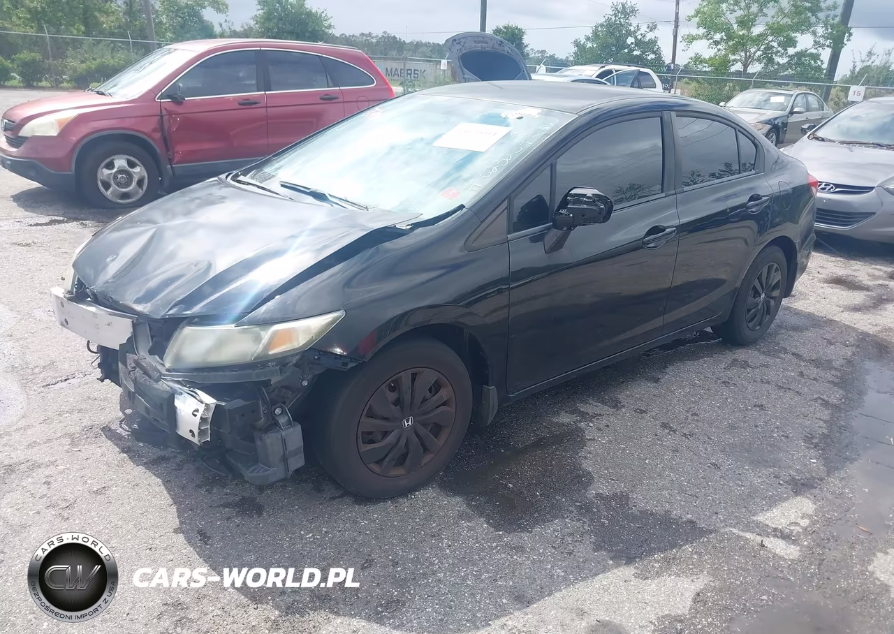 2014 Honda Civic Lx VIN:19XFB2F54EE023234 - 2