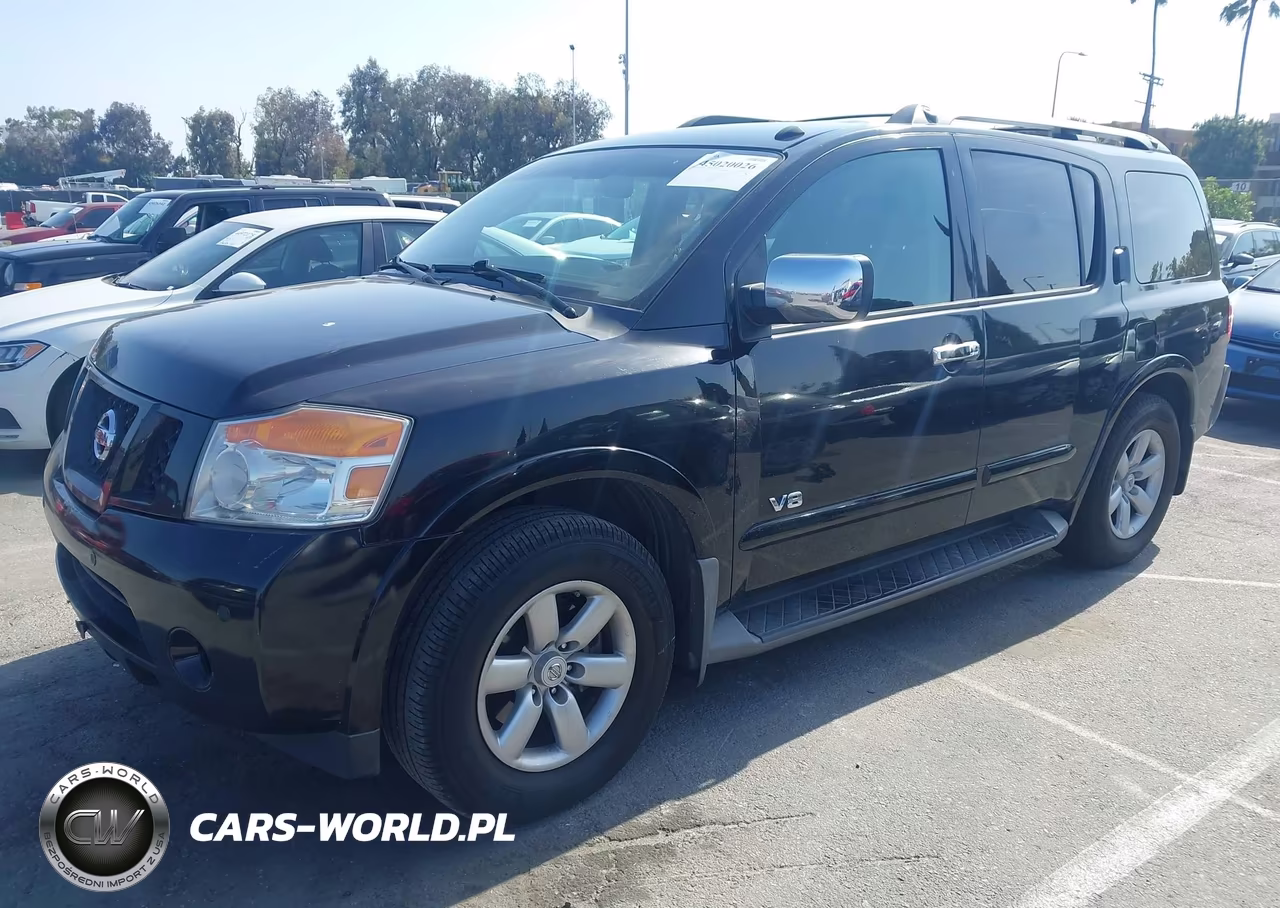 2008 Nissan Armada Se VIN:5N1AA08D48N613550 - 2