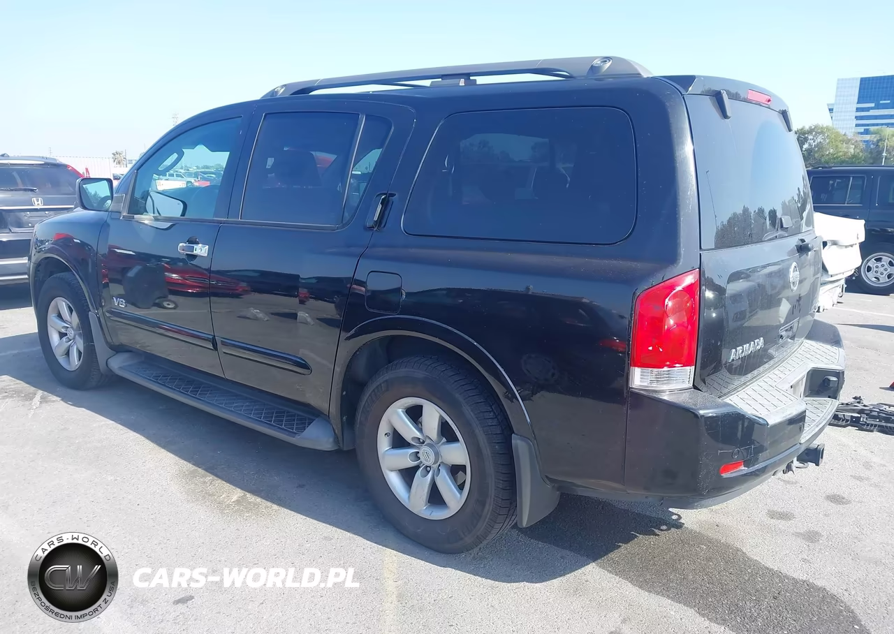 2008 Nissan Armada Se VIN:5N1AA08D48N613550 - 3