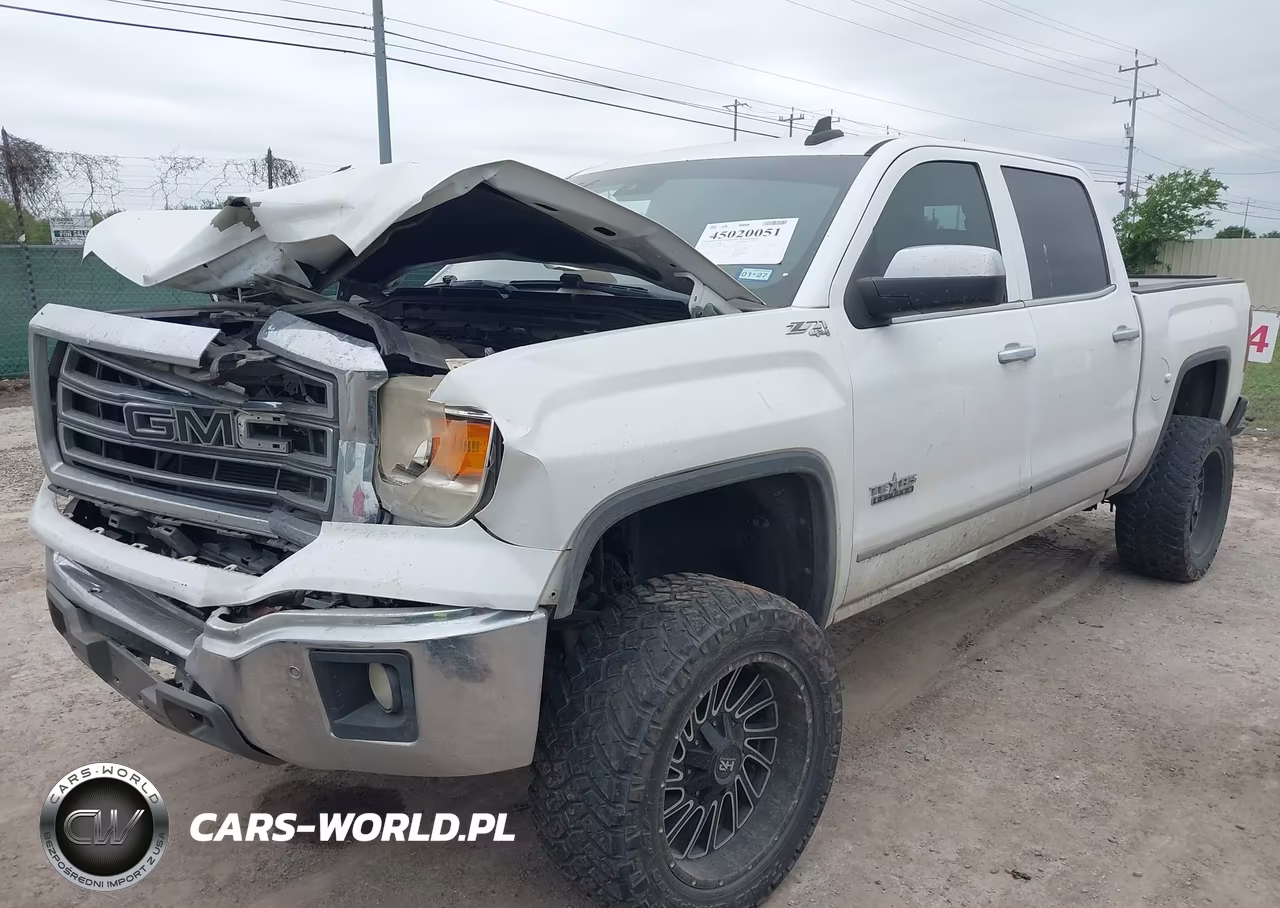2015 GMC Sierra 1500 Slt VIN:3GTU2VEC6FG105108 - 2