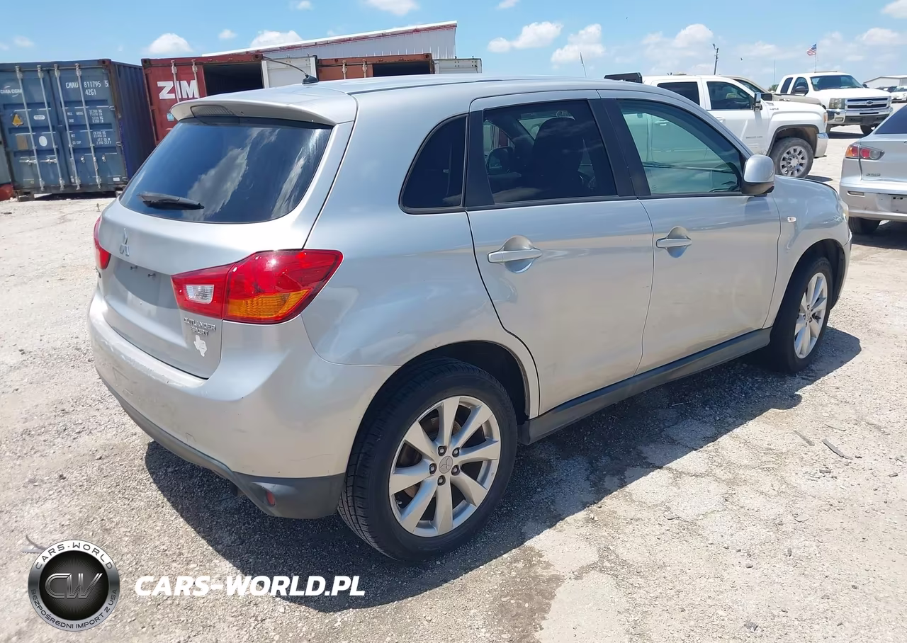 2014 Mitsubishi Outlander Sport Es VIN:4A4AP3AU2EE016268 - 4